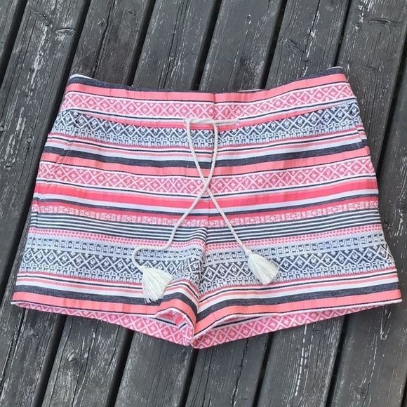 LOFT The Riviera Tassel Drawstring Shorts - Picture 2 of 11